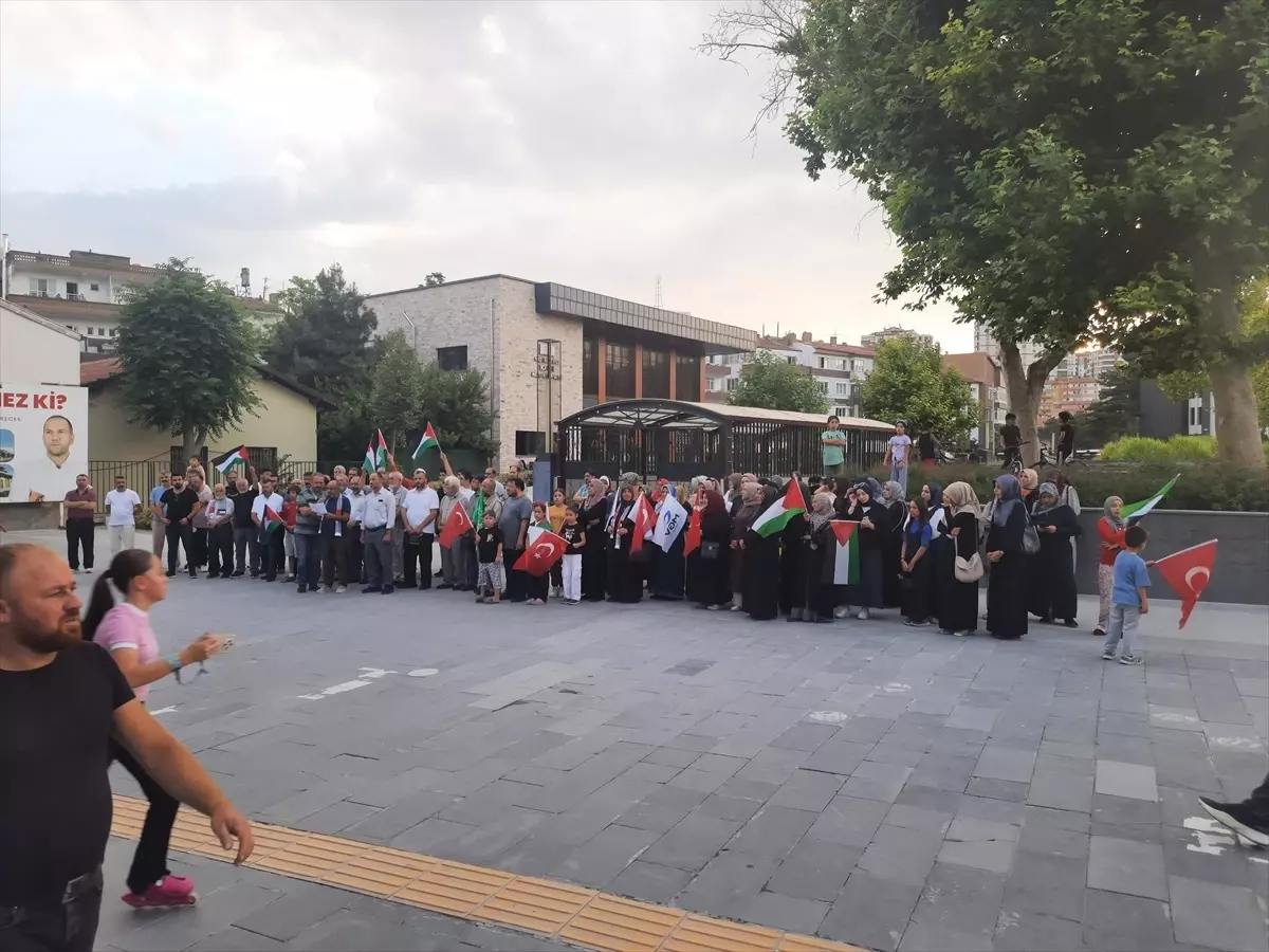 Niğde’de Gazze İçin Protesto